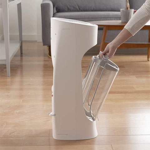 Honeywell HEV615WC Top - Fill Cool Moisture Tower Humidifier, White, with Slim Design, Variable Output Control, Auto Shut - off, Cool Invisible Moisture - with | Sold by Uncle Wiener's Wholesale