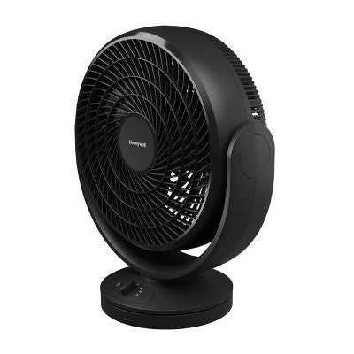 Honeywell HF710 Turbo Force Oscillating Floor Fan Black - with Dimensions (Overall): 20 Inches (H) x 19 Inches (W) x 11.5 Inches (D) | Sold by Uncle Wiener's Wholesale