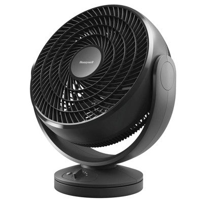 Honeywell HF710 Turbo Force Oscillating Floor Fan Black - with Dimensions (Overall): 20 Inches (H) x 19 Inches (W) x 11.5 Inches (D) | Sold by Uncle Wiener's Wholesale