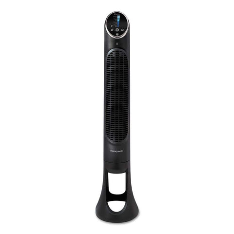 Honeywell QuietSet 8 - Speed 10 in. x 40 in. Black Whole - Room Tower Fan - with Black | Sold by Uncle Wiener's Wholesale