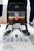 Hoover PowerScrub XL Pet Carpet Cleaner front view
Carpet cleaner with SpinScrub brushes and Oxy pet solution
Hoover upholstery and stair cleaning tool kit
Quick Clean and HeatForce drying technology display
Complete carpet cleaner package with hose and storage bag