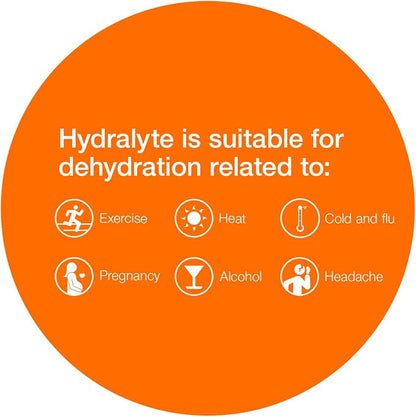 Hydralyte Electrolyte Hydration Powder – 10 Oral Rehydration Powder Sachets for Fast Hydration & Electrolyte Replacement - Snack with | Sold by Uncle Wiener's Wholesale