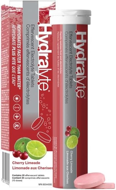 Hydralyte Electrolyte Tablets – 20 Count