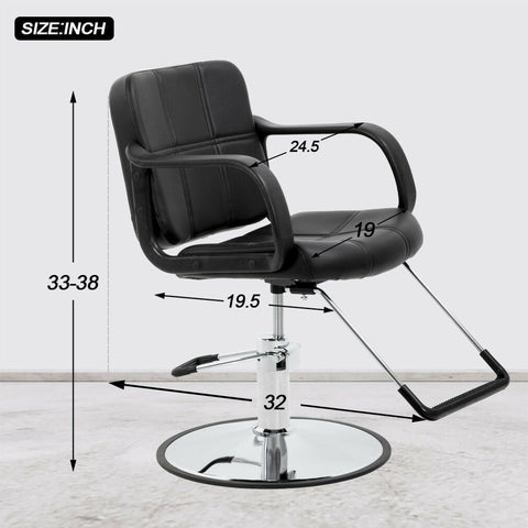 Hydraulic Barber Chair – Styling Salon Chair Heavy Duty BS5W - with | Sold by Uncle Wiener's Wholesale