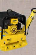 HYDRAULIC REVERSIBLE PLATE COMPACTOR | HEAVY - DUTY VIBRATORY SOIL & ASPHALT COMPACTION MACHINE - with MANUAL PULL START | Sold by Uncle Wiener's Wholesale