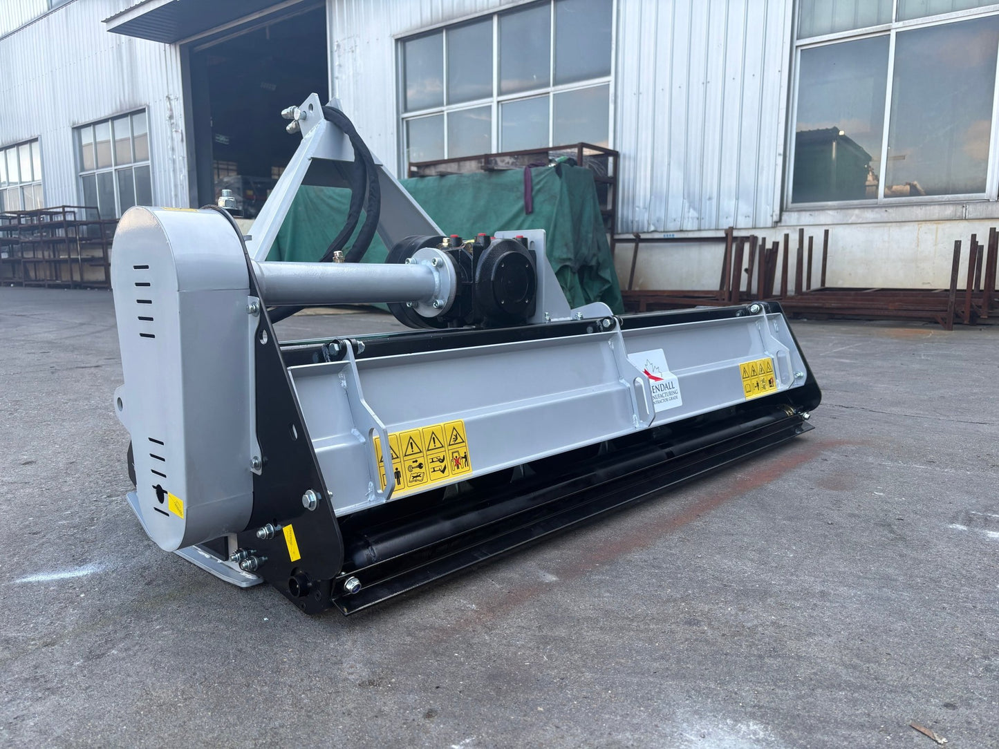 Hydraulic Side Shift Flail Mower Medium Duty for Tractor 49 to 65 Inch Cutting Width EFGCH Series - with 49" Cutting Width | Sold by Uncle Wiener's Wholesale