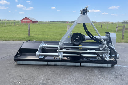 Hydraulic Side Shift Flail Mower Medium Duty for Tractor 49 to 65 Inch Cutting Width EFGCH Series - with 49" Cutting Width | Sold by Uncle Wiener's Wholesale
