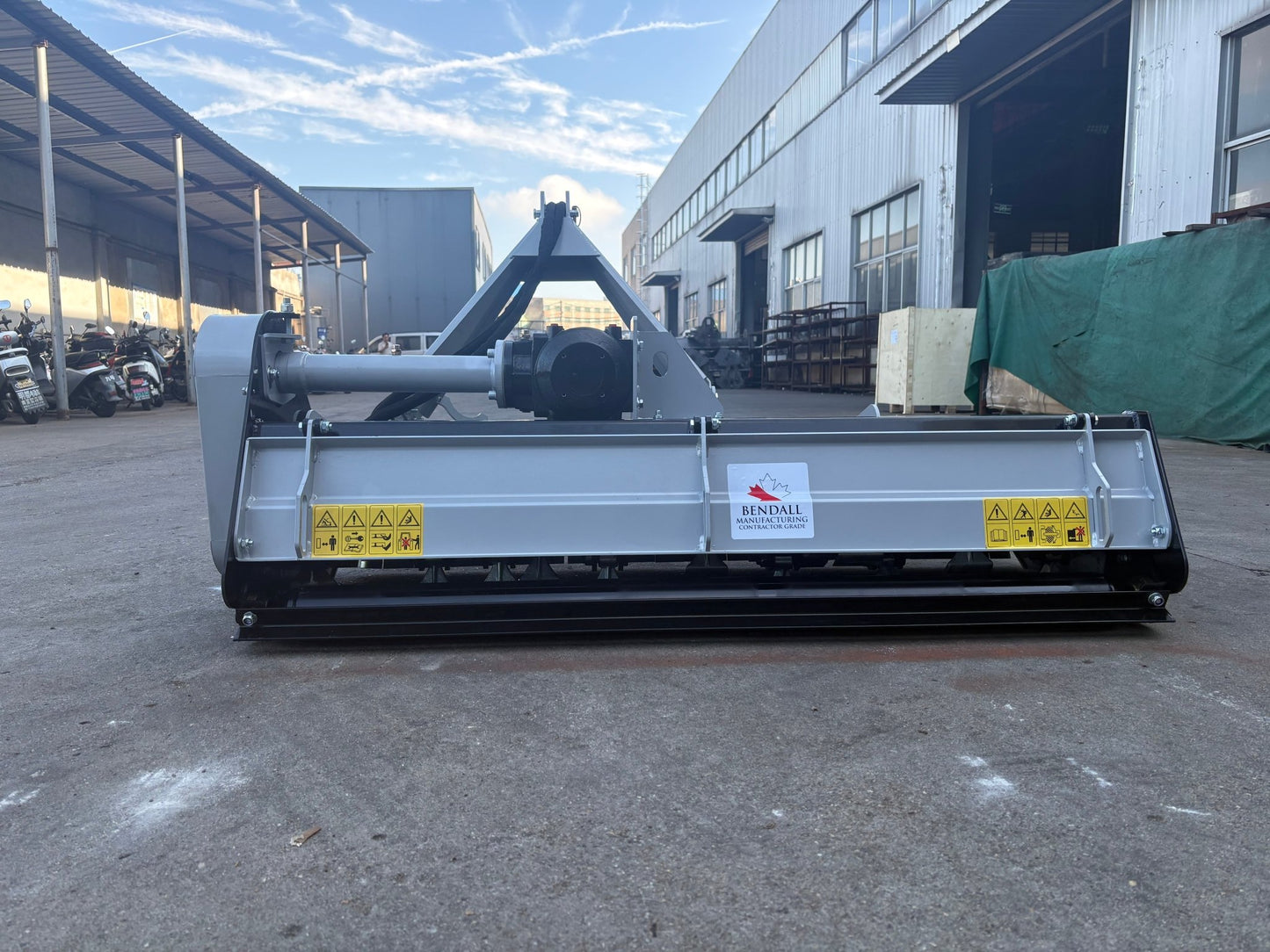 Hydraulic Side Shift Flail Mower Medium Duty for Tractor 49 to 65 Inch Cutting Width EFGCH Series - with 49" Cutting Width | Sold by Uncle Wiener's Wholesale
