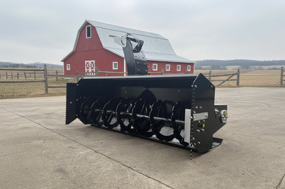 Hydraulic Skid Steer Snow Blower – SS - SB Series 72″ & 84″ Heavy - Duty Snow Removal - with 72 - Inch Snow Blower | Sold by Uncle Wiener's Wholesale