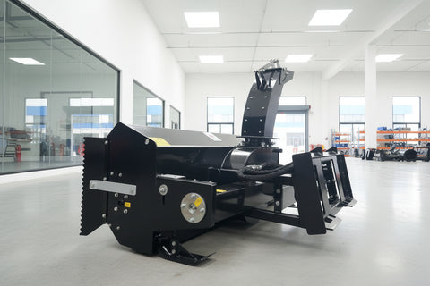 Hydraulic Skid Steer Snow Blower – SS - SB Series 72″ & 84″ Heavy - Duty Snow Removal - with 72 - Inch Snow Blower | Sold by Uncle Wiener's Wholesale