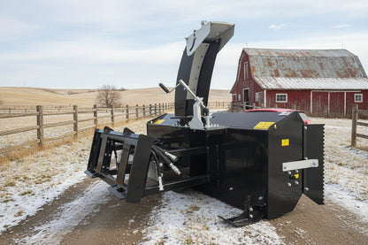 Hydraulic Skid Steer Snow Blower – SS - SB Series 72″ & 84″ Heavy - Duty Snow Removal - with 72 - Inch Snow Blower | Sold by Uncle Wiener's Wholesale