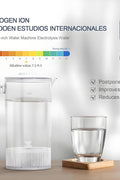 Hydrogen Water Pitcher Generator - BPA Free 50 Oz Hydrogen Water Machine SPE & PEM Ionized Electrolysis Technology - PH Levels Balanced, 2 Calcium Sulfite Filters Included - with | Sold by Uncle Wiener's Wholesale