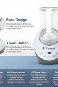 Hydrogen Water Pitcher Generator - BPA Free 50 Oz Hydrogen Water Machine SPE & PEM Ionized Electrolysis Technology - PH Levels Balanced, 2 Calcium Sulfite Filters Included - with | Sold by Uncle Wiener's Wholesale