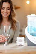 Hydrogen Water Pitcher Generator - BPA Free 50 Oz Hydrogen Water Machine SPE & PEM Ionized Electrolysis Technology - PH Levels Balanced, 2 Calcium Sulfite Filters Included - with | Sold by Uncle Wiener's Wholesale