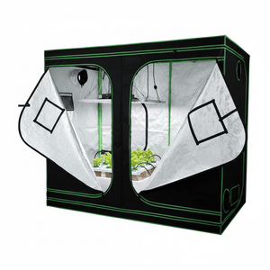 New Hydroponic Indoor Grow Tent with Floor Tray – Complete Hydroponics Growing System