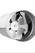Hydroponic In‑Line Duct Booster Fans 4″, 6″ & 8″ – 90/240/420 CFM High‑Pressure, Low‑Noise - with | Sold by Uncle Wiener's Wholesale