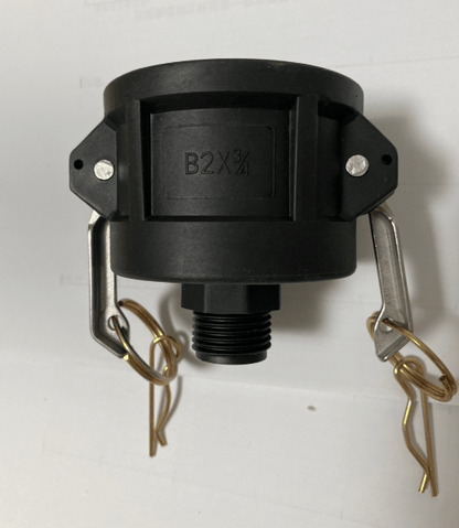 IBC Tote Tank Drain Adapter – 2" Camlock to ¾" Male Garden Hose – 64mm OD / 19mm ID Fitting 2506301 - with | Sold by Uncle Wiener's Wholesale