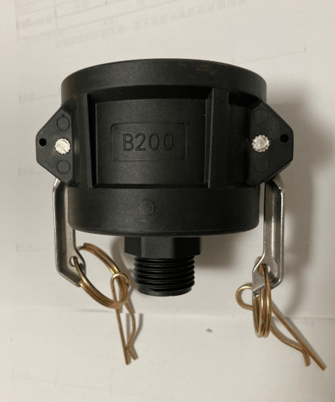 IBC Tote Tank Drain Adapter – 2" Camlock to ¾" Male Garden Hose – 64mm OD / 19mm ID Fitting 2506301 - with | Sold by Uncle Wiener's Wholesale