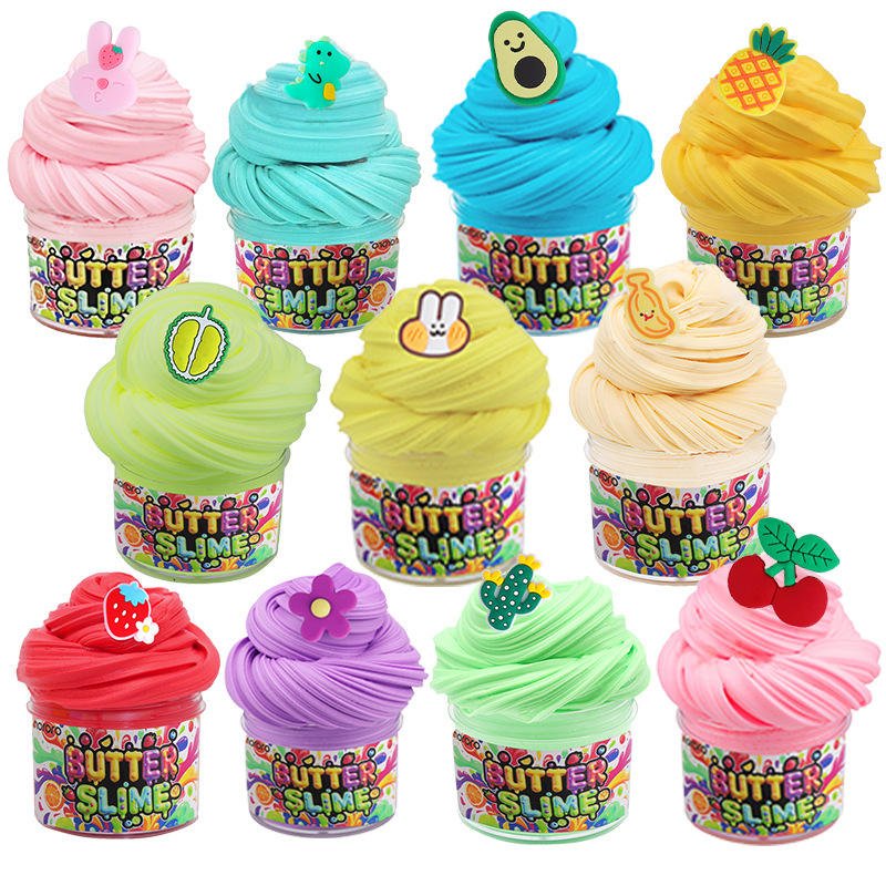 Ice Cream Slime Kit for Kids Multicolor DIY Scented Soft Play Slime Set ICSL12 - with | Sold by Uncle Wiener's Wholesale