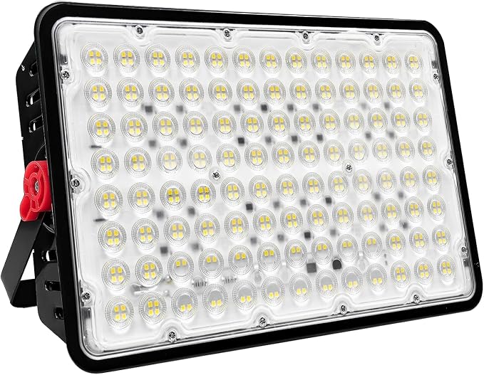 Indmird 400W LED Outdoor Flood Light – Adjustable Exterior Stadium Floodlight for Yard, Garage, Playground & Basketball Court - Home products with | Sold by Uncle Wiener's Wholesale