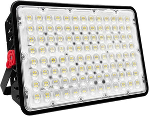 Indmird 400W LED Outdoor Flood Light – Adjustable Exterior Stadium Floodlight for Yard, Garage, Playground & Basketball Court