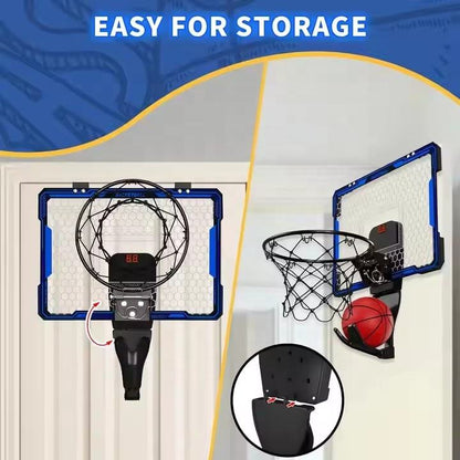 Indoor Mini Basketball Hoop with LED Scoreboard & Remote YS16891006 - with | Sold by Uncle Wiener's Wholesale