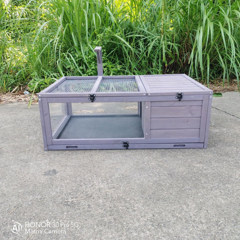 Indoor & Outdoor Reptile & Small Animal Cage – Durable Habitat Enclosure | 8152025 - with | Sold by Uncle Wiener's Wholesale