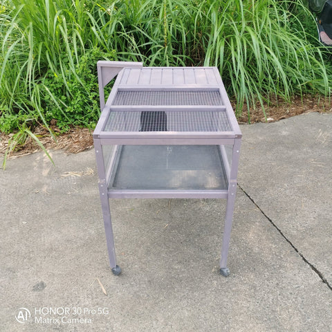 Indoor & Outdoor Reptile & Small Animal Cage – Durable Habitat Enclosure | 8152025 - with | Sold by Uncle Wiener's Wholesale