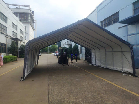 Industrial Grade Outdoor Canopy Side View