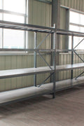 IDR500 Boltless Racking with Orange Shelves

Blue & Red Heavy-Duty Shelving Unit

IDR700 Industrial Steel Storage System

Adjustable Warehouse Racking Beam Set

Upright Frame for Commercial Racking – IDR300