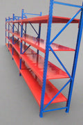 IDR500 Boltless Racking with Orange Shelves

Blue & Red Heavy-Duty Shelving Unit

IDR700 Industrial Steel Storage System

Adjustable Warehouse Racking Beam Set

Upright Frame for Commercial Racking – IDR300