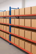 Industrial Heavy - Duty Commercial Racking & Shelving | Models IDR300, IDR500, IDR700 - Heavy - Duty Industrial Racking System with IDR300 & 700 Shelf Panel | Sold by Uncle Wiener's Wholesale
