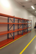 Industrial Heavy - Duty Commercial Racking & Shelving | Models IDR300, IDR500, IDR700 - Heavy - Duty Industrial Racking System with IDR300 & 700 Shelf Panel | Sold by Uncle Wiener's Wholesale