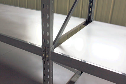 Industrial Heavy - Duty Commercial Racking & Shelving | Replacement Parts & Expansion Components - General Equipment with Single Upright for IDR300 & IDR700 | Sold by Uncle Wiener's Wholesale