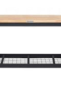 Industrial Packing Workbench – Heavy - Duty Steel Tool Bench with Hardwood Table Top for Warehouse or Workshop - Industrial Workbenches with 60" Work Bench | Sold by Uncle Wiener's Wholesale