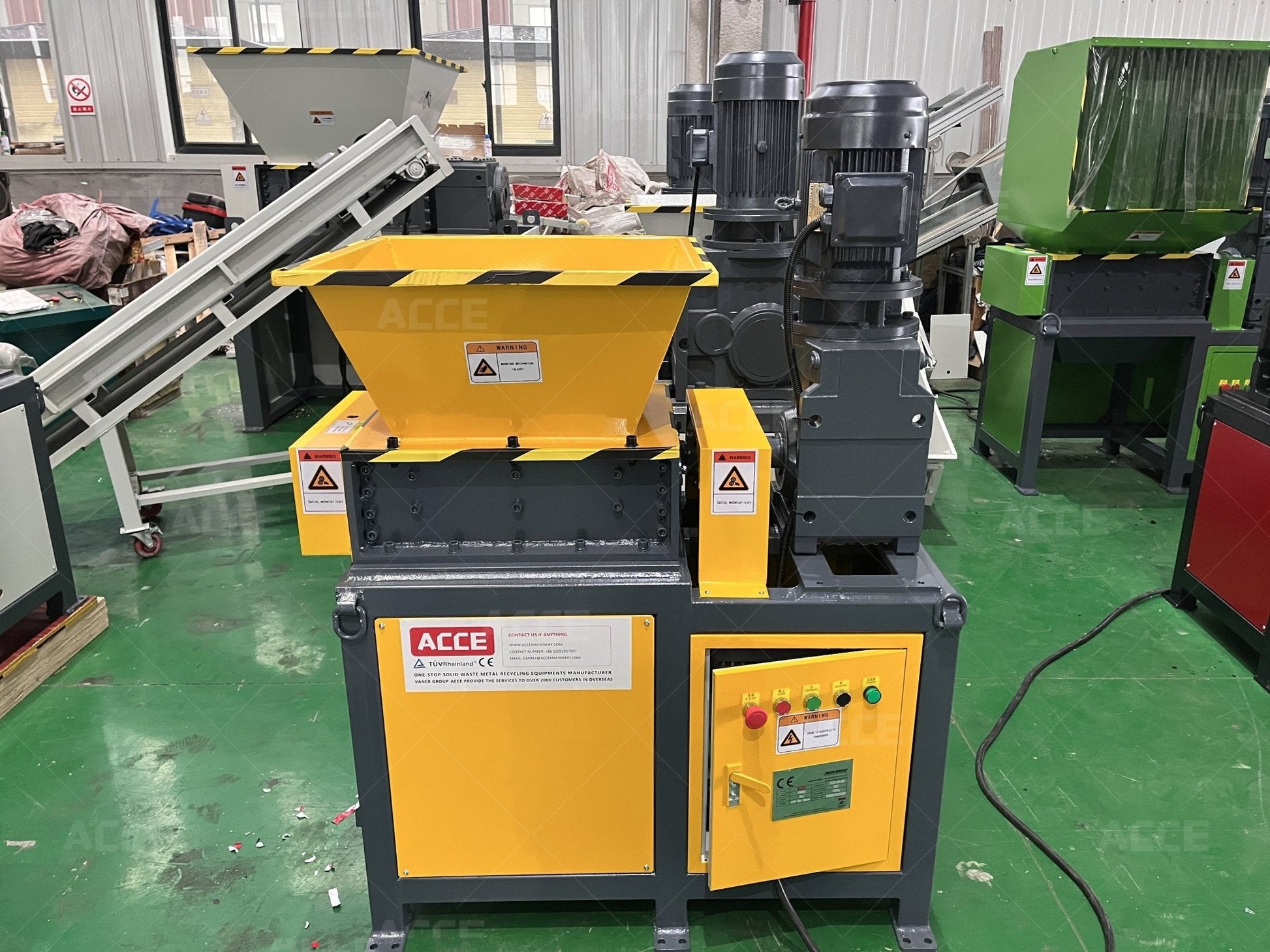 Industrial Shredder Machines – EB Series (EB300 / EB400 / EB500) - with EB400 | Sold by Uncle Wiener's Wholesale