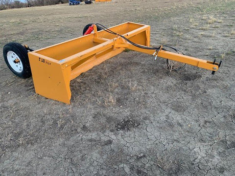 Industries America Heavy Duty Box Blade Scraper with Hydraulic Tilt – 14 FT & 16 FT - Heavy Duty Box Blade Scraper with Tilt with 10 FT | Sold by Uncle Wiener's Wholesale