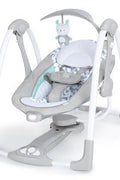 Ingenuity ConvertMe Swing - 2 - Seat - Raylan - with <B>Dimensions (Overall):</B> 25.6 Inches (H) x 21.5 Inches (W) x 31.1 Inches (D) | Sold by Uncle Wiener's Wholesale