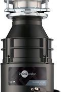 InSinkErator Badger 5 Garbage Disposal with Power Cord, Standard Series 1/2 HP Continuous Feed Food Waste Disposer, Badger 5 W/C, No Size, Black/Gray - with Black/Gray | Sold by Uncle Wiener's Wholesale