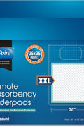Inspire Ultra 125 Gram Extra Large Super Absorbent Bed Pads for Incontinence Disposable 36 x 36 in. | MAX Absorbent with Polymer Incontinence Bed Pads Liner Chucks Pads Disposable Puppy Pad Large - with | Sold by Uncle Wiener's Wholesale