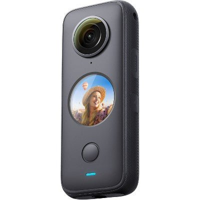 Insta360 ONE X2 Pocket Camera - CINOSXX/A - with <B>Dimensions (Overall):</B> 5 inches (H) x 8 inches (W) x 5 inches (D) | Sold by Uncle Wiener's Wholesale