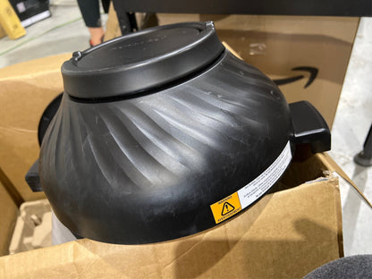 Instant Pot 8qt Pro Crisp EPC and Air Fryer: Stainless Steel, Pressure Cooker, Dishwasher - Safe, 1500W, Black, used - with <B>Dimensions (Overall):</B> 15.35 Inches (H) x 12.58 Inches (W) x 14.78 Inches (D) | Sold by Uncle Wiener's Wholesale