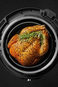 Instant Pot 8qt Pro Crisp EPC and Air Fryer: Stainless Steel, Pressure Cooker, Dishwasher - Safe, 1500W, Black, used - with <B>Dimensions (Overall):</B> 15.35 Inches (H) x 12.58 Inches (W) x 14.78 Inches (D) | Sold by Uncle Wiener's Wholesale