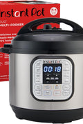 Instant Pot Duo 7 - in - 1 Electric Pressure Cooker, Slow Cooker, Rice Cooker, Steamer, Saute, Yogurt Maker, Warmer & Sterilizer, Includes App With Over 800 Recipes, Stainless Steel, 6 Quart, used item - with | Sold by Uncle Wiener's Wholesale