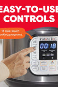 Instant Pot Duo 7 - in - 1 Electric Pressure Cooker, Slow Cooker, Rice Cooker, Steamer, Saute, Yogurt Maker, Warmer & Sterilizer, Includes App With Over 800 Recipes, Stainless Steel, 6 Quart, used item - with | Sold by Uncle Wiener's Wholesale