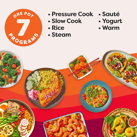 Instant Pot Duo 7 - in - 1 Electric Pressure Cooker, Slow Cooker, Rice Cooker, Steamer, Saute, Yogurt Maker, Warmer & Sterilizer, Includes App With Over 800 Recipes, Stainless Steel, 6 Quart, used item - with | Sold by Uncle Wiener's Wholesale