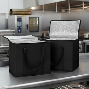 Robust Commercial-Grade Insulated Food Delivery Cooler Bags