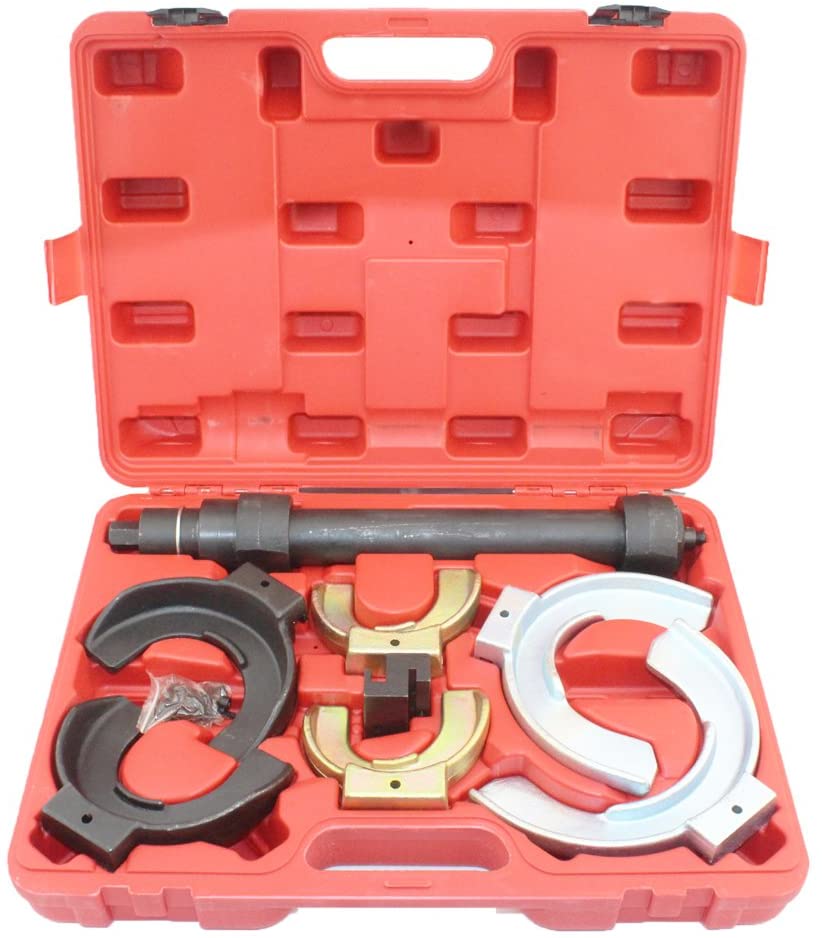 Interchangeable Fork Strut Coil Spring Compressor Tool Kit – T3602 - with | Sold by Uncle Wiener's Wholesale