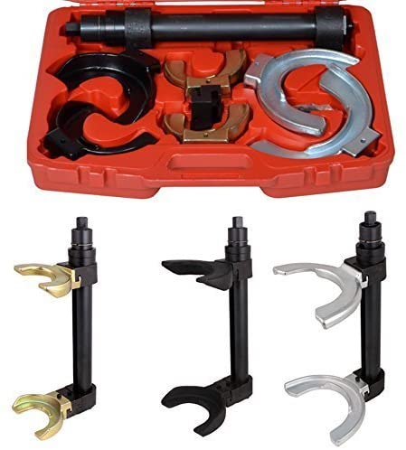 Interchangeable Fork Strut Coil Spring Compressor Tool Kit – T3602 - with | Sold by Uncle Wiener's Wholesale