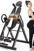 Inversion Table with Extended Ankle Lock Handle | Heavy - Duty Back Relief & Stretching | Model AMEI755 - with | Sold by Uncle Wiener's Wholesale
